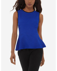 The Limited Textured Peplum Top