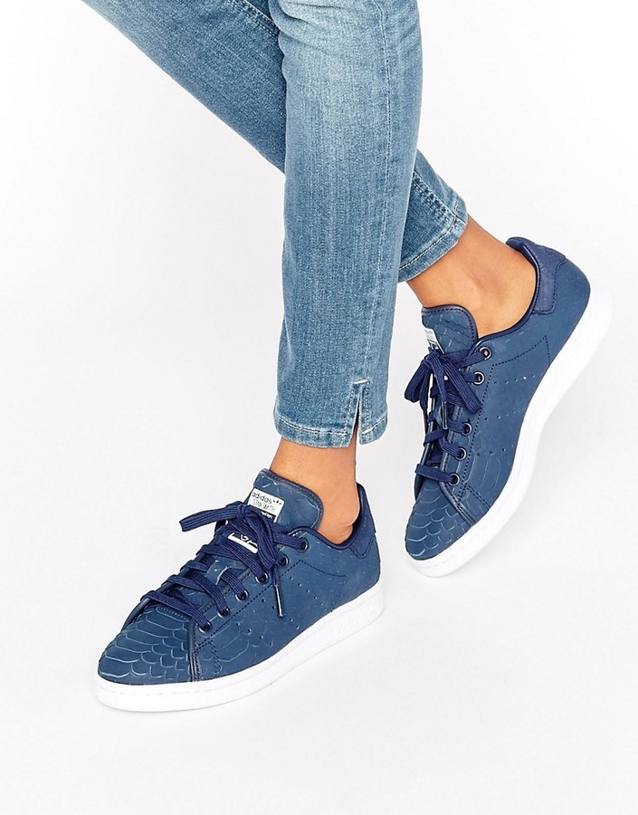 stan smith navy suede