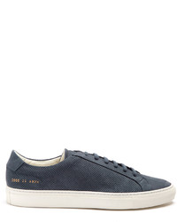Common Projects Achilles Low Top Perforated Nubuck Trainers