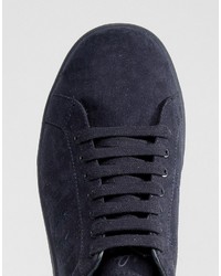 Fred Perry B721 Brushed Cotton Sneakers Navy