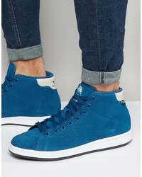 adidas Originals Stan Smith Winterized Sneakers In Blue S80499