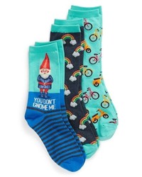 Hot Sox 3 Pack Gnome Socks