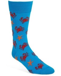 Hot Sox Crab Starfish Socks