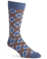 Lorenzo Uomo Geometric Socks