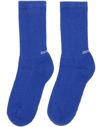 SOCKSSS Two Pack Blue Green Socks