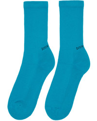 SOCKSSS Two Pack Blue Orange Socks