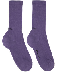 SOCKSSS Two Pack Purple White Trolls Socks