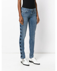 Givenchy Star Panel Skinny Jeans