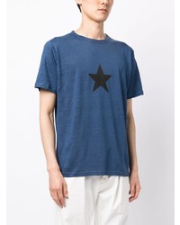 agnès b. Star Print Linen T Shirt