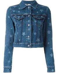 Valentino Star Print Denim Jacket