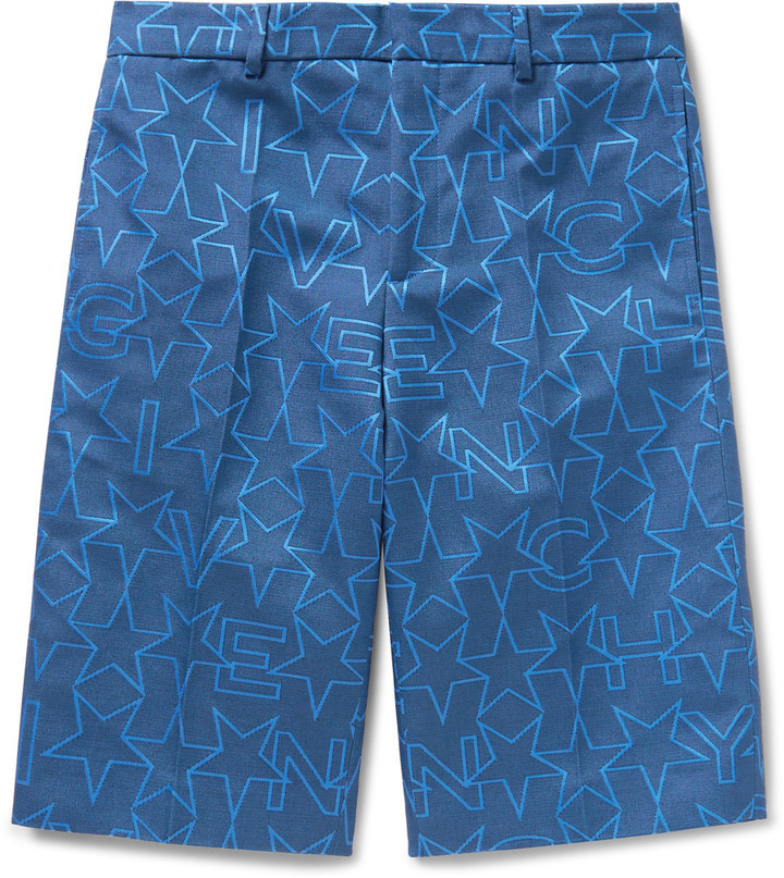 Givenchy Star Jacquard Bermuda Shorts 