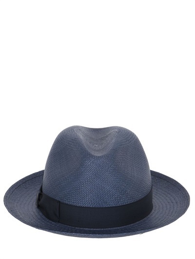 Borsalino Quito Panama Hat With Medium Brim, $213 | LUISAVIAROMA 