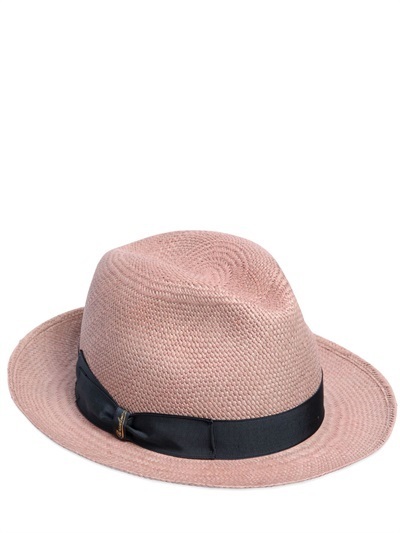 Borsalino Quito Panama Hat With Medium Brim, $213 | LUISAVIAROMA 