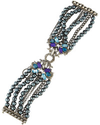 Blue Studded Bracelet
