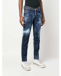 DSQUARED2 Slim Cut Studded Jeans