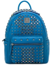MCM Studded Mini Backpack