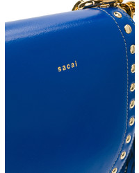 Sacai Studded Fringed Strap Shoulder Bag