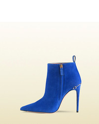 Gucci Adina Suede Ankle Boot
