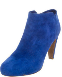 See by Chloe See By Chlo Suede Round Toe Booties