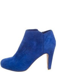See by Chloe See By Chlo Suede Round Toe Booties