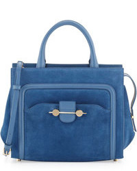Blue Suede Bag