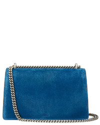 Gucci Dionysus Small Suede Shoulder Bag Bright Blue
