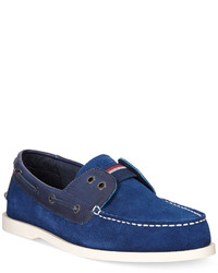 Tommy Hilfiger Bullhead Suede Boat Shoes