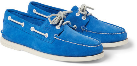 Sperry Top Sider Suede Boat Shoes, $85 