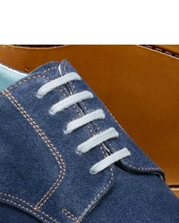 Charles Tyrwhitt Blue Suede Millbank Derby Shoes
