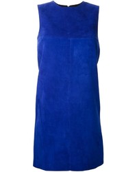 Blue Suede Dress