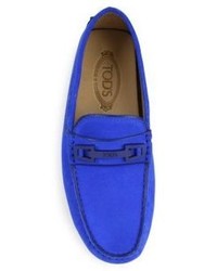 Tod's Gommini Suede Drivers