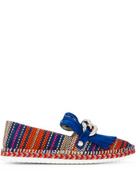 Casadei Chain Detail Fringe Trim Espadrilles