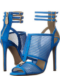 Versace Collection Perforated Strappy Sandal Sandals
