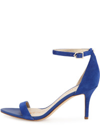 Sam Edelman Patti Suede Naked Sandal Blue