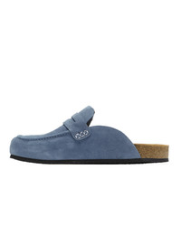 JW Anderson Blue Loafer Mules