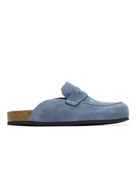 JW Anderson Blue Loafer Mules