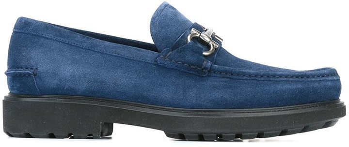 Salvatore Ferragamo Glasgow Loafers, $458 | farfetch.com | Lookastic.com