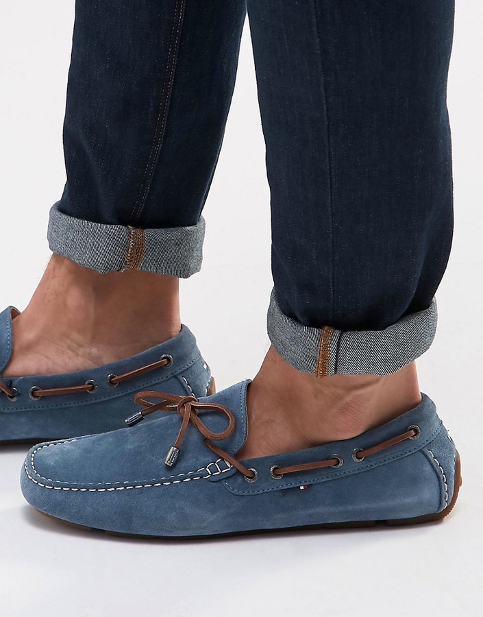 Tommy Hilfiger Suede Monte Loafers, $187 | Asos | Lookastic
