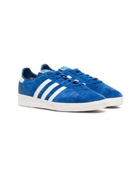 adidas Blue And White Munchen Super Spzl Sneakers