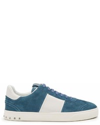 Valentino Fly Crew Low Top Suede Trainers