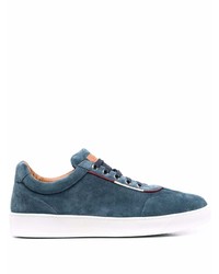 Bally Lace Up Suede Sneakers