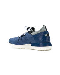 Moncler Neoprene Panelled Low Top Trainers