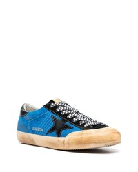 Golden Goose Star Patch Round Toe Sneakers