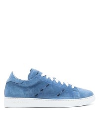 Kiton Suede Low Top Sneakers