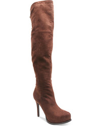 Two Lips Lux Over The Knee Boots