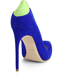 Brian Atwood Mercury Suede Pumps