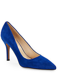 Nine West Flax Suede Point Toe Pumps