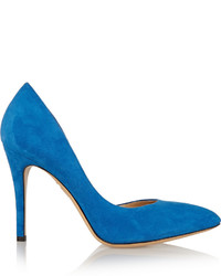 Charlotte Olympia The Lady Is A Vamp Suede Pumps