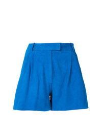 Blue Suede Shorts