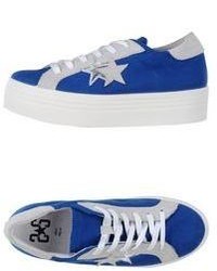 Blue Suede Sneakers